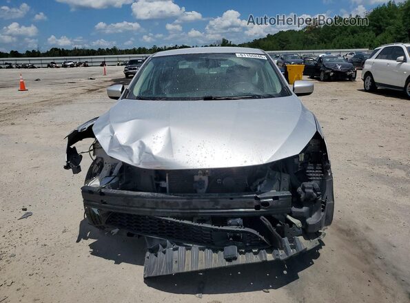 3N1AB7AP0KY294191 2019 NISSAN SENTRA Silver Front view