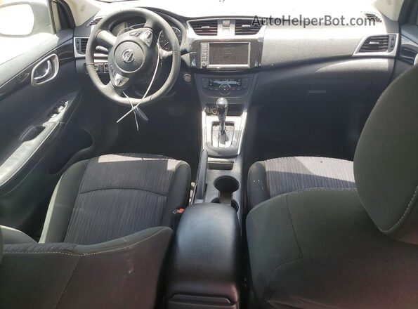 3N1AB7AP0KY294191 2019 NISSAN SENTRA Silver Dashboard view