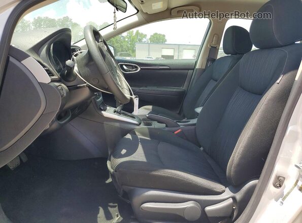 3N1AB7AP0KY294191 2019 NISSAN SENTRA Silver Front interior view