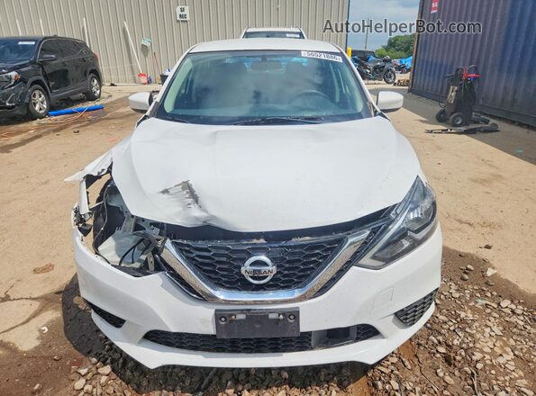 3N1AB7AP0KY301849 2019 NISSAN SENTRA White Vista frontal