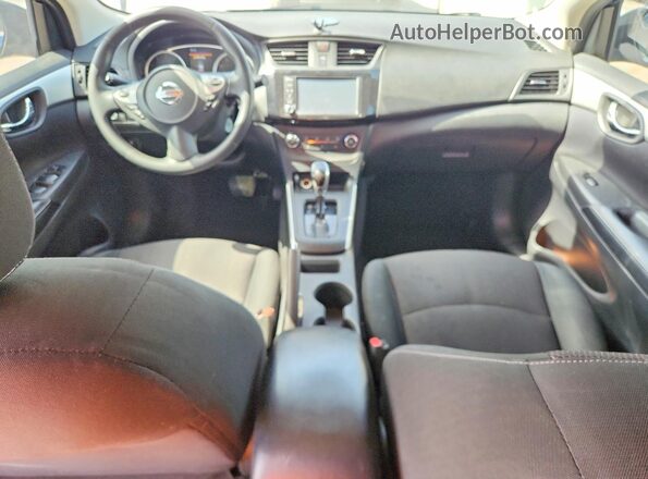 3N1AB7AP0KY305867 2019 NISSAN SENTRA Blue Vista del salpicadero