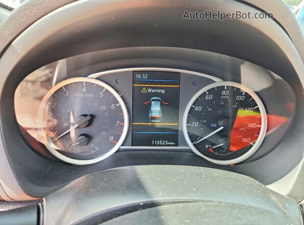 3N1AB7AP0KY305867 2019 NISSAN SENTRA Blue Vista del cuadro de instrumentos