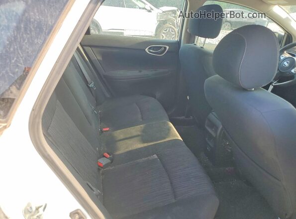 3N1AB7AP0KY308249 2019 NISSAN SENTRA White Vista de los asientos traseros