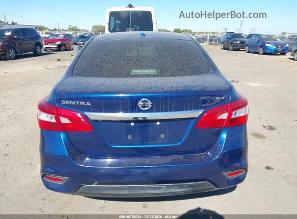 3N1AB7AP0KY308347 2019 NISSAN SENTRA Blue 