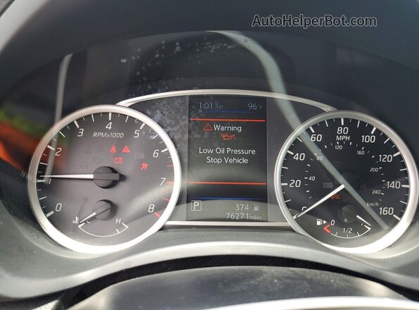 3N1AB7AP0KY310907 2019 NISSAN SENTRA Silver Widok zestawu wskaźników