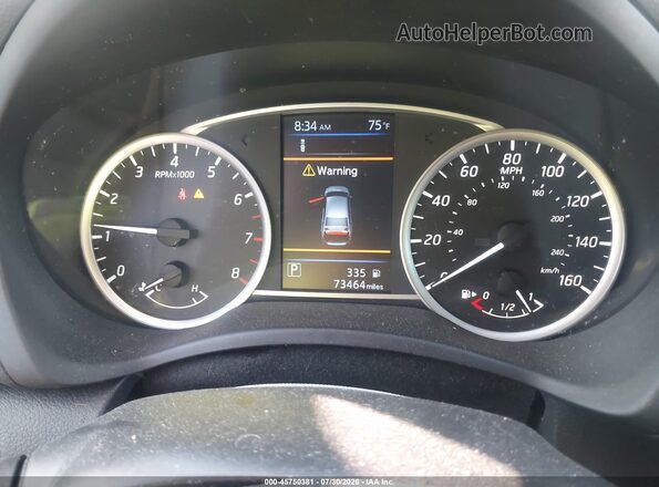 3N1AB7AP0KY313385 2019 NISSAN SENTRA White Vista de los asientos traseros
