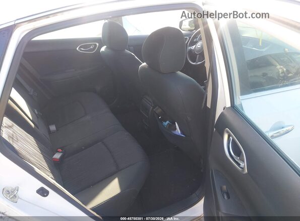 3N1AB7AP0KY313385 2019 NISSAN SENTRA White Vista de la etiqueta del VIN