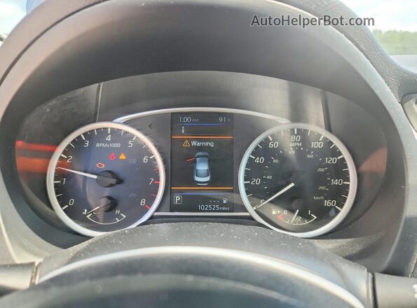 3N1AB7AP0KY314889 2019 NISSAN SENTRA Blue Widok zestawu wskaźników