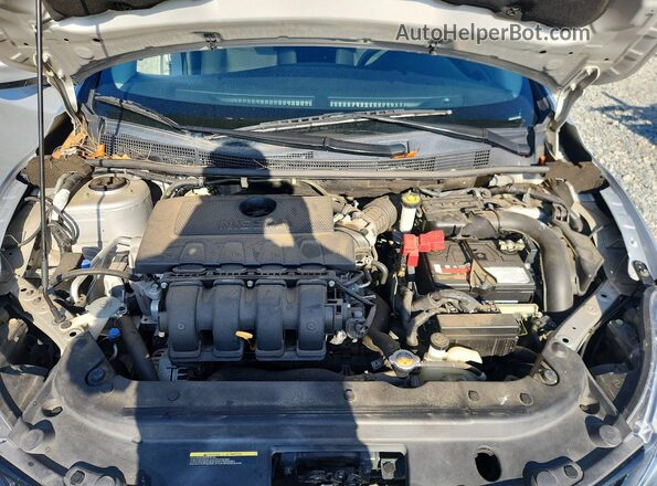 3N1AB7AP0KY318540 2019 NISSAN SENTRA Silver უკანა სალონის ხედი