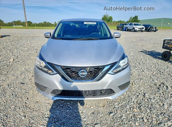 3N1AB7AP0KY318540 2019 NISSAN SENTRA Silver წინა ხედი
