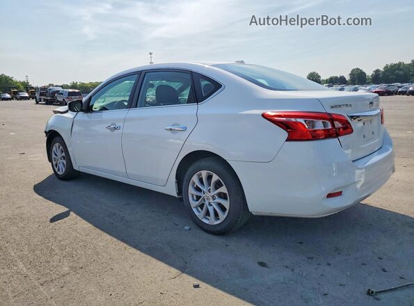 3N1AB7AP0KY340358 2019 NISSAN SENTRA White უკანა მარცხენა