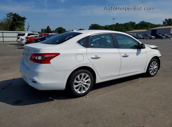 3N1AB7AP0KY340358 2019 NISSAN SENTRA White უკანა მარჯვენა