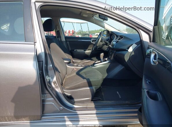 3N1AB7AP0KY343728 2019 NISSAN SENTRA Gray Vista interior delantera