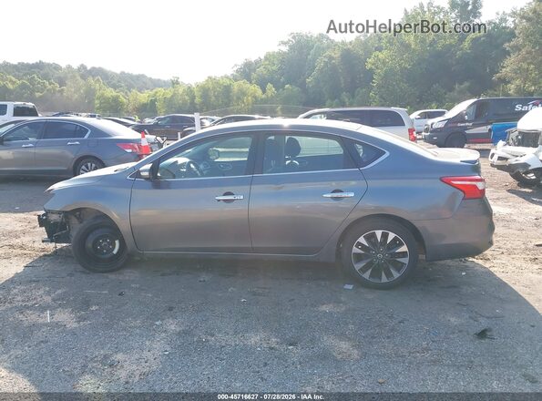 3N1AB7AP0KY343728 2019 NISSAN SENTRA Gray 
