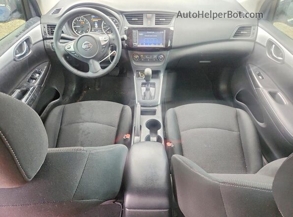 3N1AB7AP0KY347441 2019 NISSAN SENTRA Blue წინა პანელის ხედი