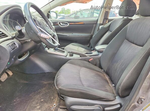 3N1AB7AP0KY387387 2019 NISSAN SENTRA Gray Սալոնի դիմացի տեսք