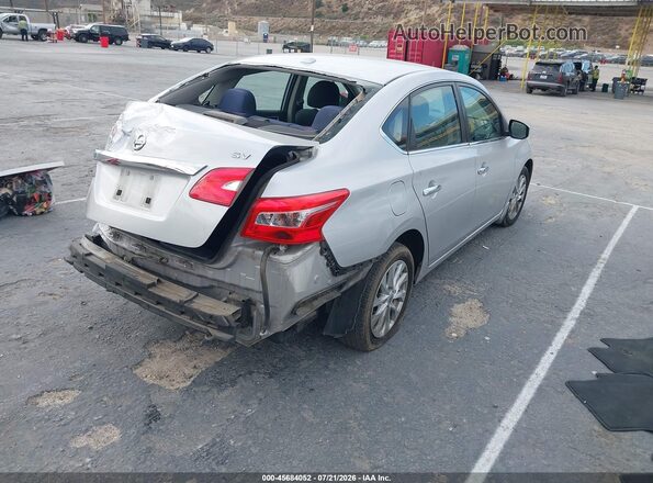 3N1AB7AP0KY391701 2019 NISSAN SENTRA Silver Հետևի աջ