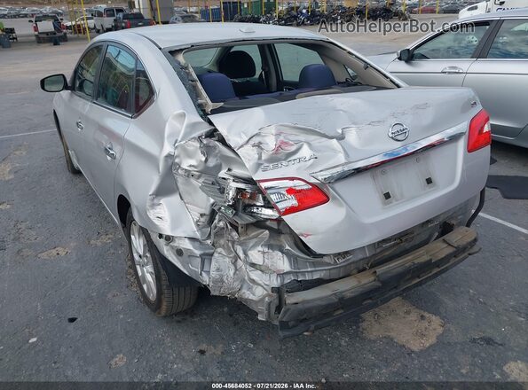 3N1AB7AP0KY391701 2019 NISSAN SENTRA Silver Դիմացի տեսք