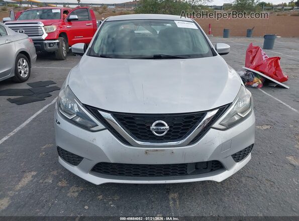 3N1AB7AP0KY391701 2019 NISSAN SENTRA Silver Սալոնի հետևի տեսք