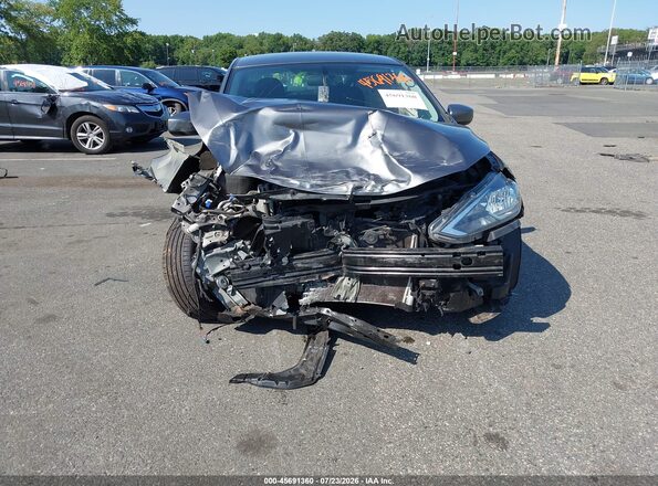 3N1AB7AP0KY392265 2019 NISSAN SENTRA Gray Vista frontal
