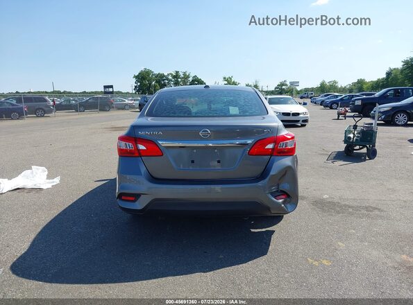 3N1AB7AP0KY392265 2019 NISSAN SENTRA Gray 