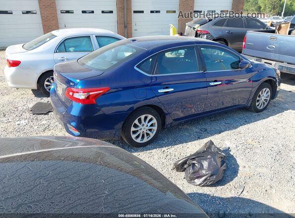 3N1AB7AP0KY399460 2019 NISSAN SENTRA Blue Tył prawy