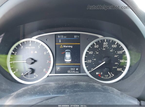3N1AB7AP0KY399460 2019 NISSAN SENTRA Blue Widok tylnych siedzeń