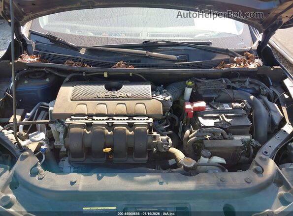3N1AB7AP0KY399460 2019 NISSAN SENTRA Blue Widok z tyłu