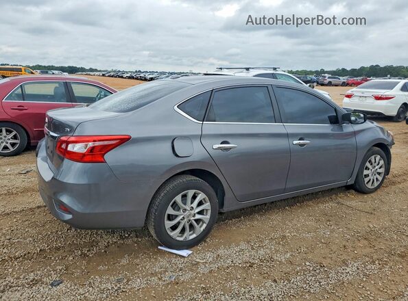 3N1AB7AP0KY426267 2019 NISSAN SENTRA Gray Tył prawy