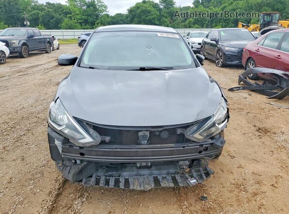 3N1AB7AP0KY426267 2019 NISSAN SENTRA Gray Widok z przodu