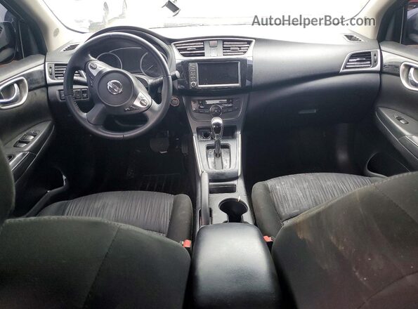 3N1AB7AP0KY426267 2019 NISSAN SENTRA Gray Widok deski rozdzielczej
