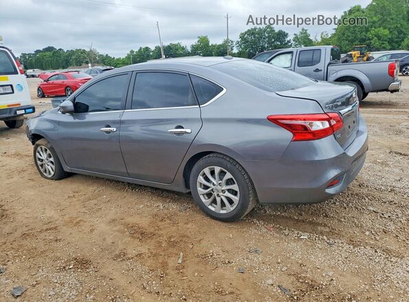 3N1AB7AP0KY426267 2019 NISSAN SENTRA Gray Tył lewy