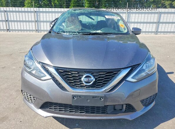 3N1AB7AP0KY433123 2019 NISSAN SENTRA Gray Vista frontal