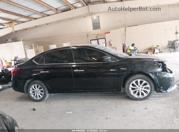 3N1AB7AP0KY457891 2019 NISSAN SENTRA Black Панорамний вид салону 360°