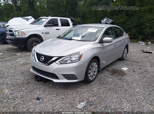3N1AB7AP1GL660762 2016 NISSAN SENTRA Gray Widok z przodu
