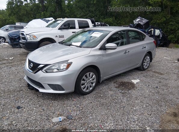 3N1AB7AP1GL660762 2016 NISSAN SENTRA Gray Przód lewy