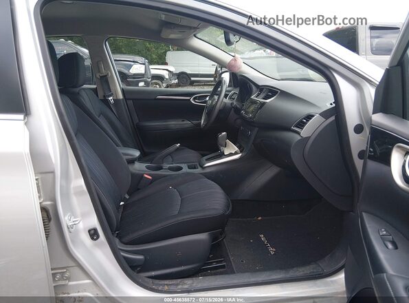 3N1AB7AP1GL660762 2016 NISSAN SENTRA Gray Widok wnętrza z przodu