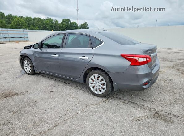 3N1AB7AP1GL673978 2016 NISSAN SENTRA Gray Հետևի ձախ