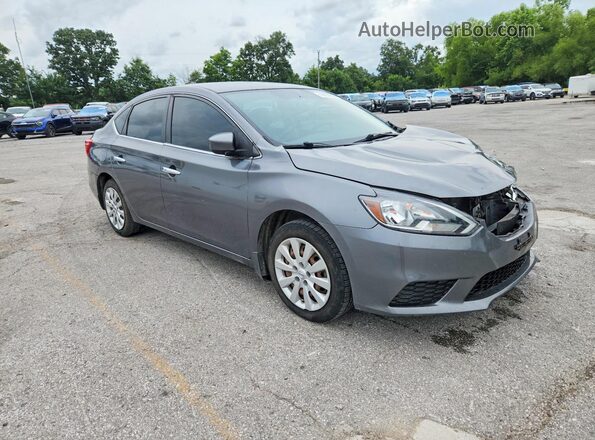 3N1AB7AP1GL673978 2016 NISSAN SENTRA Gray Առջևի աջ