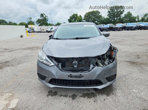 3N1AB7AP1GL673978 2016 NISSAN SENTRA Gray Դիմացի տեսք