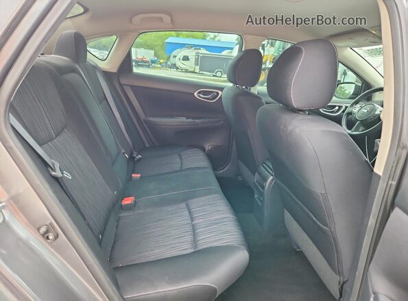 3N1AB7AP1GL673978 2016 NISSAN SENTRA Gray Հետևի նստատեղերի տեսք