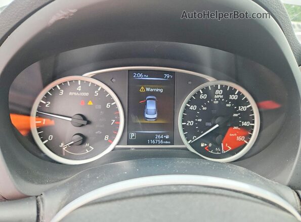 3N1AB7AP1GL673978 2016 NISSAN SENTRA Gray Սարքավորումների վահանակի տեսք
