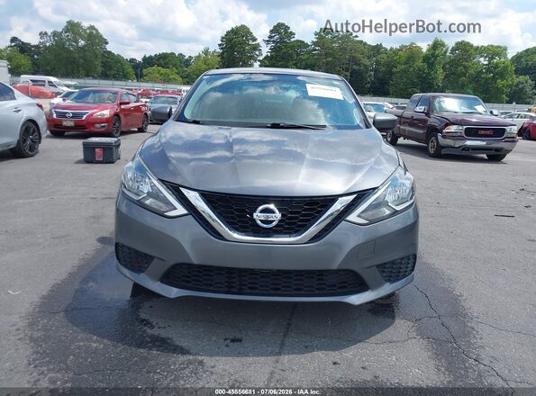 3N1AB7AP1GL676539 2016 NISSAN SENTRA Gray Դիմացի տեսք