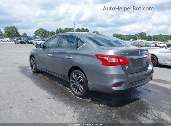 3N1AB7AP1GL676539 2016 NISSAN SENTRA Gray Հետևի ձախ