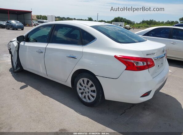 3N1AB7AP1GL678291 2016 NISSAN SENTRA White Հետևի ձախ