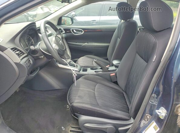 3N1AB7AP1GL681126 2016 NISSAN SENTRA Blue Front interior view