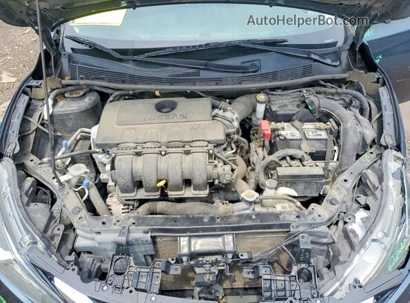 3N1AB7AP1GL681126 2016 NISSAN SENTRA Blue Rear interior view