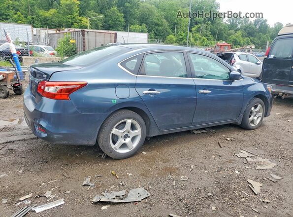 3N1AB7AP1GL681126 2016 NISSAN SENTRA Blue Rear right
