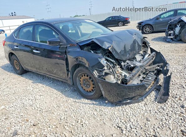3N1AB7AP1GL682647 2016 NISSAN SENTRA Black Передня права чверть