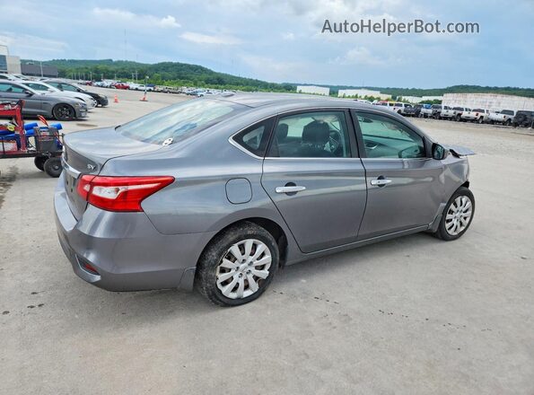 3N1AB7AP1GY214890 2016 NISSAN SENTRA Gray Trasero derecho